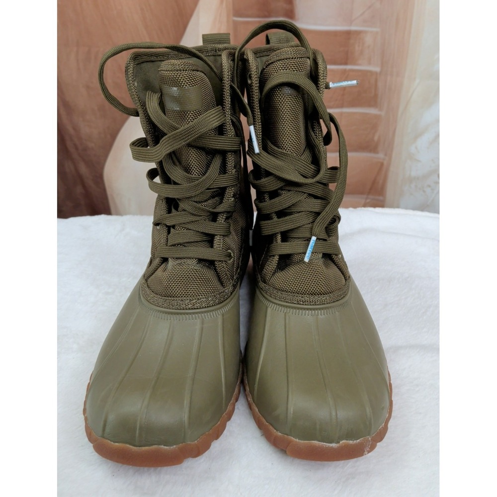 Native Green Duck Boots